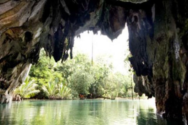 Rio subterráneo de Puerto Princesa Ecoturismo: Las 7 Maravillas Naturales del Mundo
